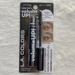 L.A. Colors Turn the Volume Up! Mascara - Black, New .106 oz.
